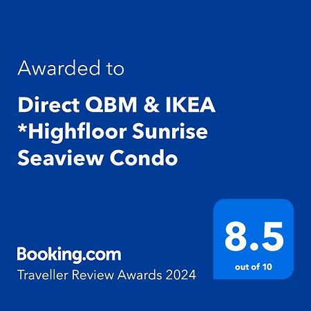 Direct Qbm & Ikea *Highfloor Sunrise Seaview Condo Байан-Лепас Экстерьер фото